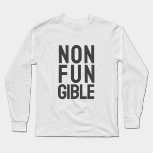 NFT - Non Fungible Token - Crypto Long Sleeve T-Shirt